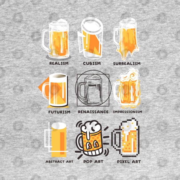 Beer art history by NemiMakeit